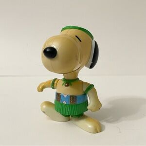 Vintage Snoopy World Tour Fiji Figure Toy